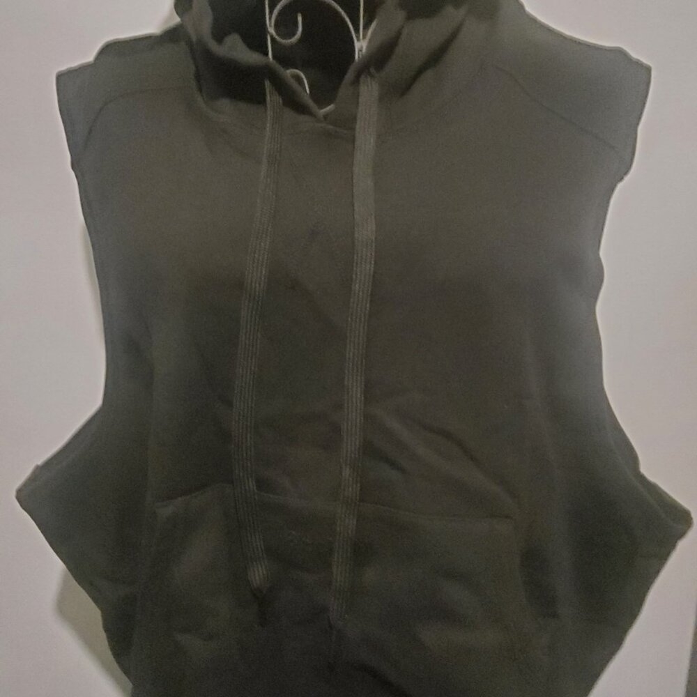 BLACK MILK  REPPIN IT  HOODIE SLEEVELESS  SIZE XL .. UNISEX   RETIRED  NWT